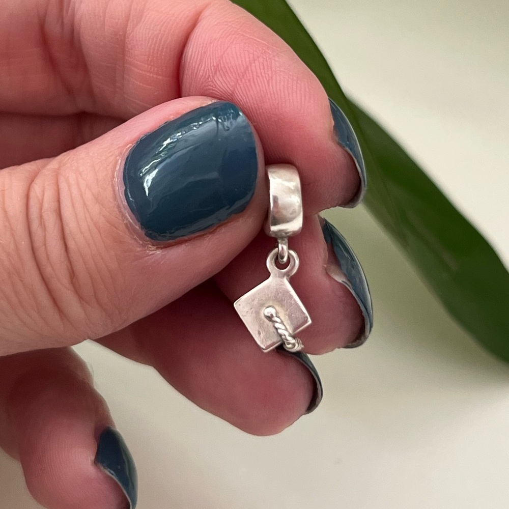 Authentic Pandora Graduation Cap Charm 🎓 925 - Picture 3 of 9